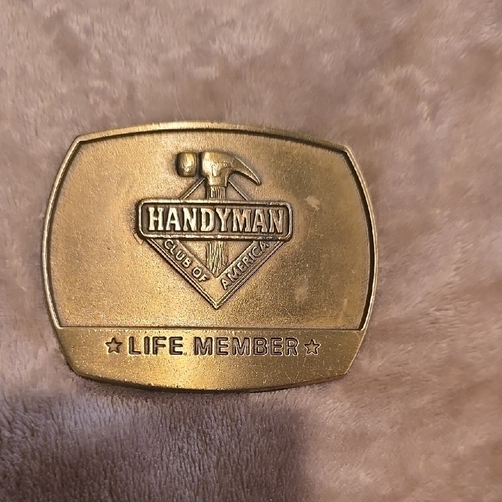 Gold Colored Belt Buckle